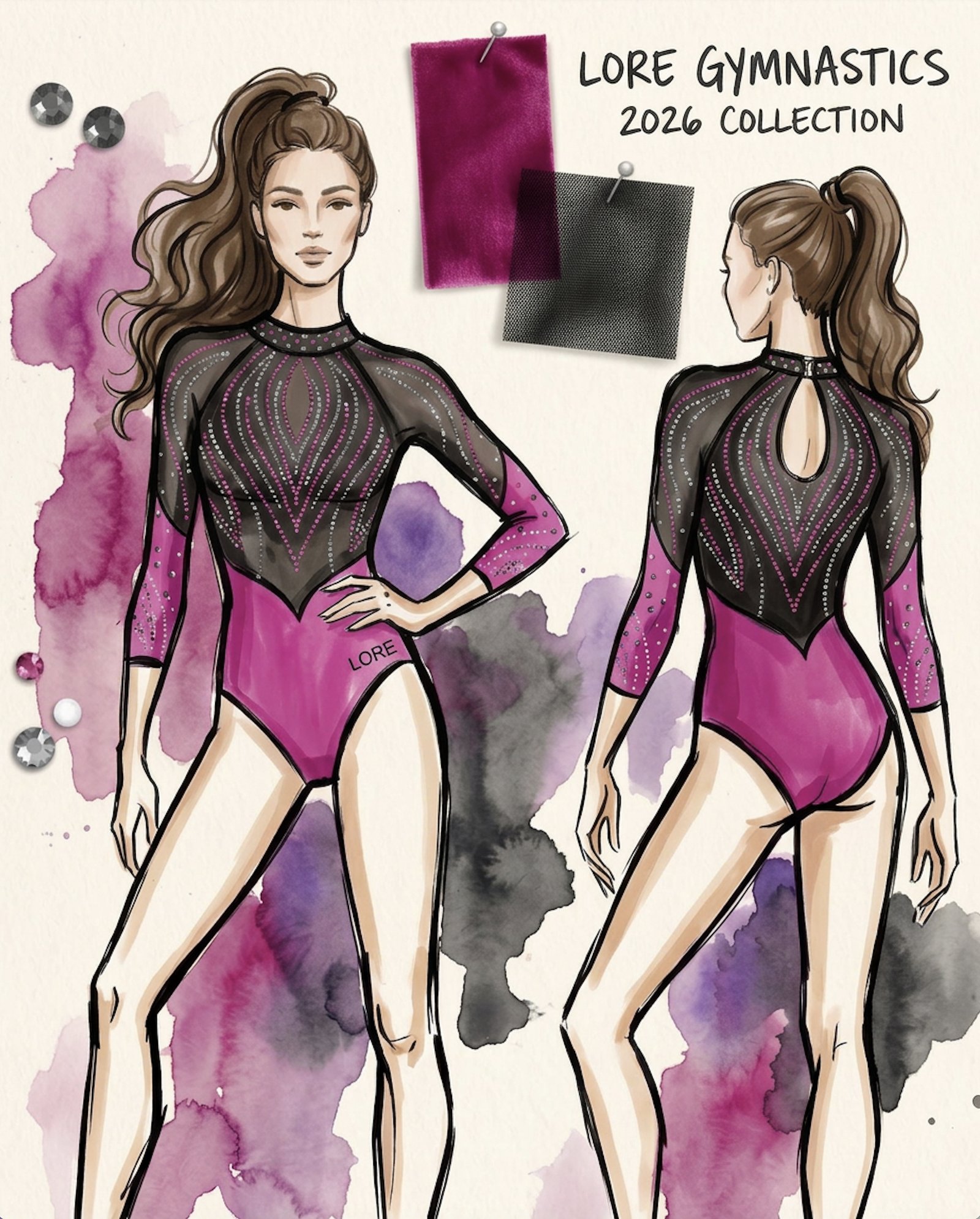 Lyra competition leotard — Lore Leos